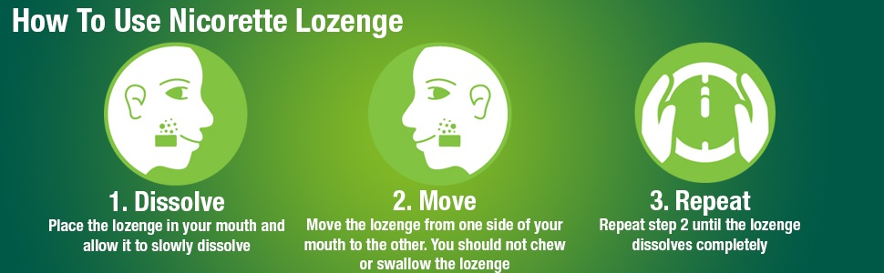 How to User Nicotine Lozenges